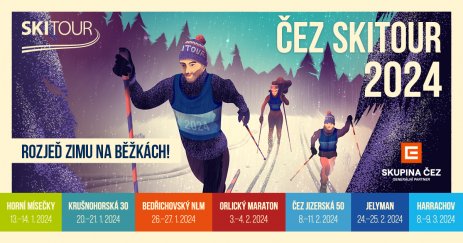 Bedřichovský Night Light Marathon is back! ČEZ SkiTour announces the race calendar for 2024